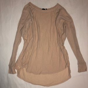 Out from under Sophia split side raglan top